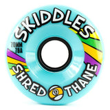 Sector 9 Longboard Wheels: Skiddles 70mm 78a Blue