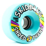 Sector 9 Longboard Wheels: Skiddles 70mm 78a Blue