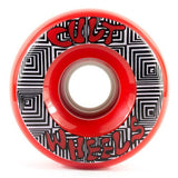 Cult Longboard Wheels: Cult Converter 70mm 85a Red Wheels- Edge Boardshop