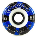 Cadillac Longboard Wheels: Swingers 70mm 81a Wheels- Edge Boardshop