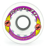 Kryptonics Wheels:  Route 70 70mm 78a Clear Wheels- Edge Boardshop