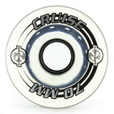 Kryptonics Wheels:  Cruise 70mm Clear Wheels- Edge Boardshop