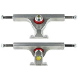 Caliber Trucks: Fifty Degree 9" Raw Trucks- Edge Boardshop