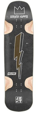 Jet Longboard Deck: Hellfire Series Super Slider 36 Boards- Edge Boardshop