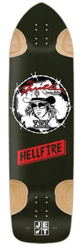 Jet Longboard Deck: Hellfire Series Thriller 36 Boards- Edge Boardshop