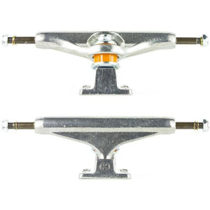 Independent Trucks: 149 8.5" Silver Trucks- Edge Boardshop