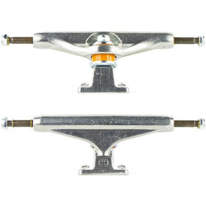 Independent Trucks: 159 Silver 8.7" Trucks- Edge Boardshop