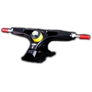 Rey Precision Trucks: Lite Rey 180mm 45 Black Trucks- Edge Boardshop