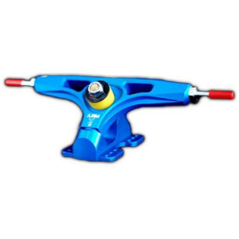 Rey Precision Trucks: Lite Rey 180mm 45 Blue Trucks- Edge Boardshop