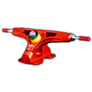 Rey Precision Trucks: Lite Rey 180mm 45 Red Trucks- Edge Boardshop