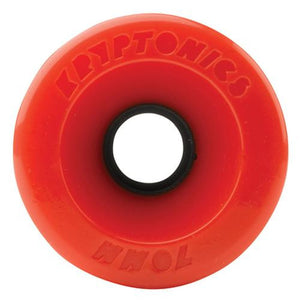 Kryptonics Wheels: Star Trac 75mm 78a Red Wheels- Edge Boardshop