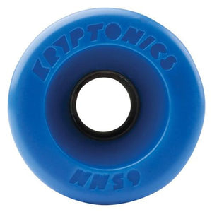 Kryptonics Wheels: Star Trac 70mm 82a Blue Wheels- Edge Boardshop