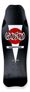 Hosoi Skateboard Deck: Hammerhead OG Black Boards- Edge Boardshop