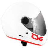 TSG Helmet: Pass Downhill Full Face White