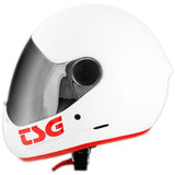 TSG Helmet: Pass Downhill Full Face White