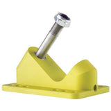 PNL Precision Baseplate: PNL Baseplate 40 degree Yellow Baseplates- Edge Boardshop