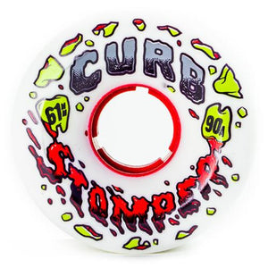 Venom Longboard Skateboard Wheels: Curb Stompers 61mm 90a