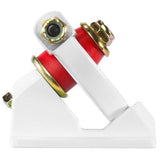 Caliber Trucks: Fifty Degree 10" White V2 Trucks- Edge Boardshop