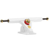 Caliber Trucks: Fifty Degree 10" White V2 Trucks- Edge Boardshop