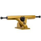 Caliber Trucks: Fifty Degree 10" Satin Gold V2 Trucks- Edge Boardshop