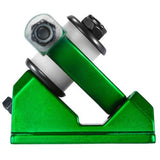 Caliber Trucks: Forty-Four Degree 10" Satin Green V2 Trucks- Edge Boardshop