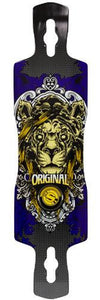 Original Longboard Deck: Freeride 41RC Lion Boards- Edge Boardshop