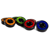 EDGE Bearings: Speed Bearings ABEC 7 Multi-Color Bearings- Edge Boardshop