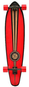 Z-Flex Longboard Complete: Roundtail Red 39