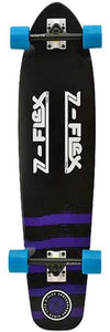 Z-Flex Longboard Complete: Kicktail Black/Purple 38