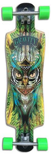 Gravity Longboard Deck: Twin Kick Midnight Thief 38 Boards- Edge Boardshop