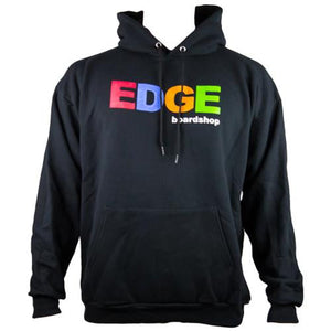 EDGE Sweatshirt: EDGE OG Hoodie Black Sweatshirts- Edge Boardshop