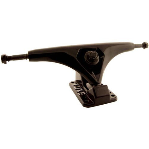 Luxe Trucks: 45 Degree 180mm Black Trucks- Edge Boardshop