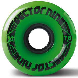 Sector 9 Longboard Wheels: Nine Ball 64mm 78a Green