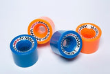 Metro Wheels: DHR II 70mm 78a Orange Wheels- Edge Boardshop