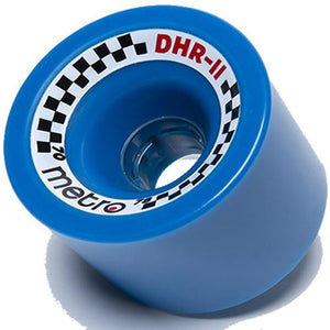 Metro Wheels: DHR II 70mm 78a Blue Wheels- Edge Boardshop