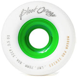 Blood Orange Longboard Wheels: Morgan Pro 70mm 80a Green Core Wheels- Edge Boardshop