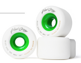 Blood Orange Longboard Wheels: Morgan Pro 70mm 80a Green Core Wheels- Edge Boardshop