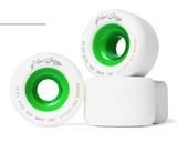 Blood Orange Longboard Wheels: Morgan Pro 65mm 80a Green Core Wheels- Edge Boardshop