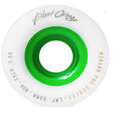 Blood Orange Longboard Wheels: Morgan Pro 60mm 80a Green Core Wheels- Edge Boardshop