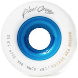 Blood Orange Longboard Wheels: Morgan Pro 65mm 84a Blue Core Wheels- Edge Boardshop