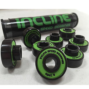 Incline Bearings: Speed Bearings ABEC 9 Built-In Spacer BEST SELLER Bearings- Edge Boardshop