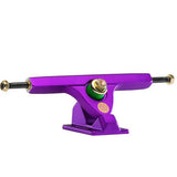 Caliber Trucks: Fifty Degree 10" Satin Purple V2 Trucks- Edge Boardshop