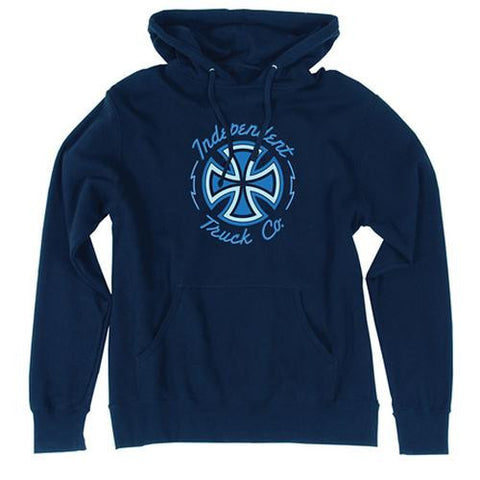 Independent Trucks Sweatshirt: Voltage Blue Sweatshirts- Edge Boardshop