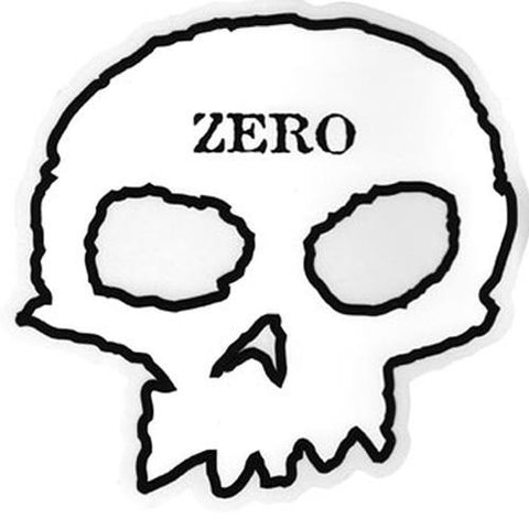 Zero Skateboards Sticker: Skull