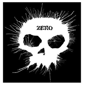 Zero Skateboards Sticker: Blown Ink Skull