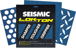 Seismic Grip Tape: Lokton Honeycomb Lasercut Blue 3 Pack