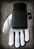 Darkspeed Slide Gloves: DGB Black Slide Gloves & Pucks- Edge Boardshop