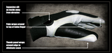 Darkspeed Slide Gloves: DGB Black Slide Gloves & Pucks- Edge Boardshop