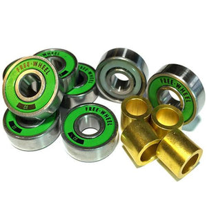 Free Wheel Bearings: Free Spinners Abec 7 Bearings- Edge Boardshop