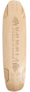 Valhalla Longboard Deck: Skrilla 37 Natural Stain